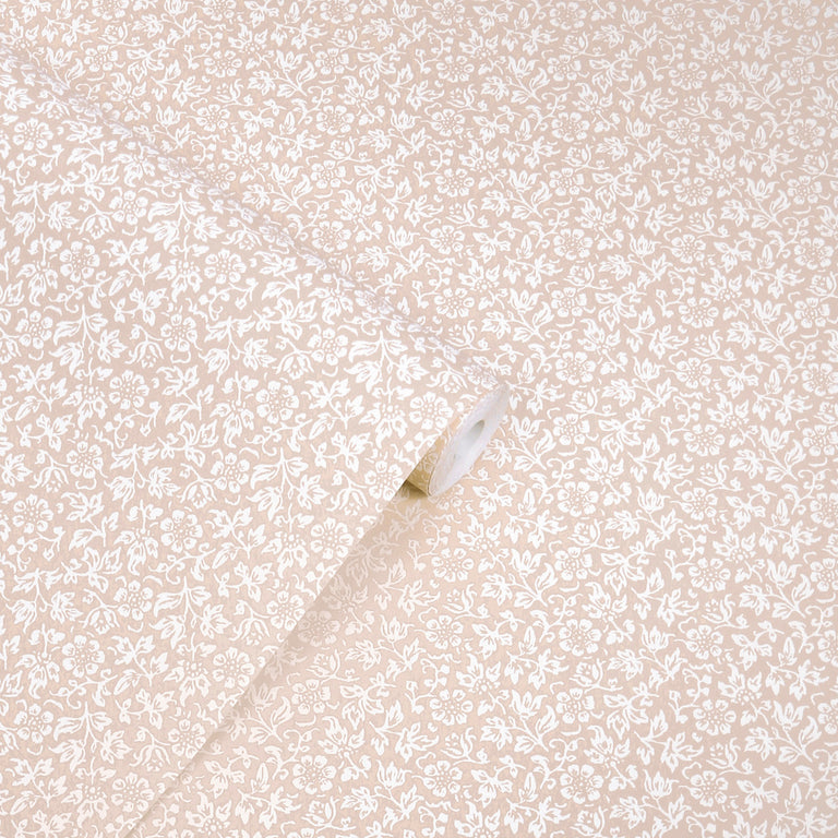 Laura Ashley Wallpaper Sweet Alyssum Plaster Pink