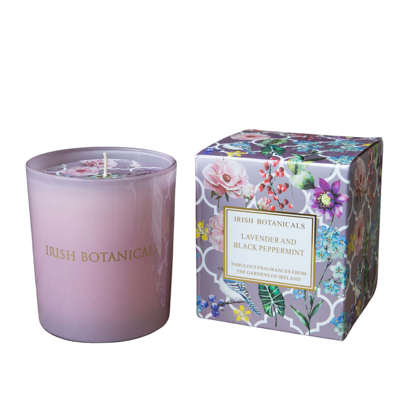 Lavender & Black Peppermint Candle