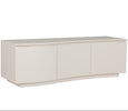 Lazzaro TV Unit Putty with LED picture on the white background