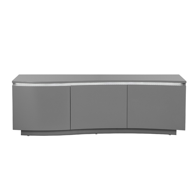 Lazzaro TV Cabinet Grey Matt with LED
