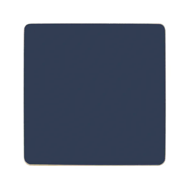 Leaf & Loom Navy Plywood Coasters Set of 4