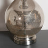 Leah Bulb Table Lamp 54cm close-up view of the mercury glass base