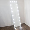 Led Bulb Modena Cheval Mirror White 160 X 50cm cool lights mode