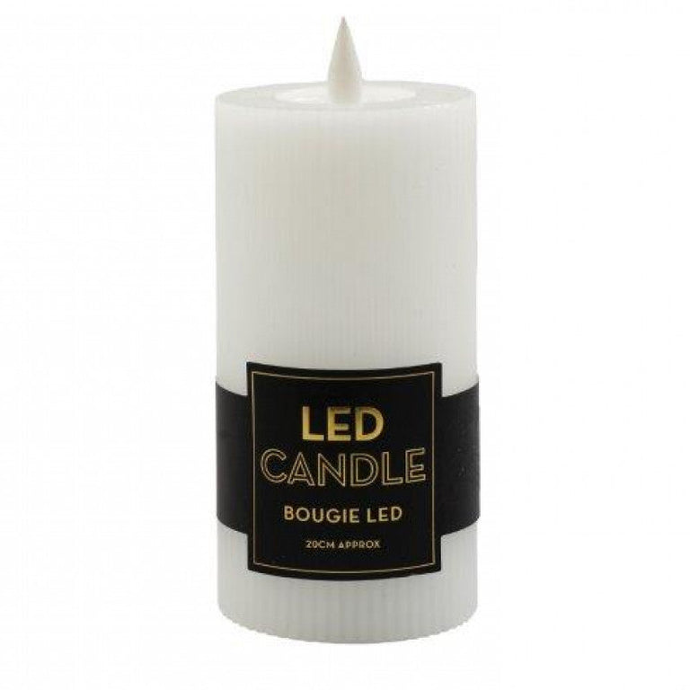 LED Pillar Candle Small - Flameless Candle for Home Decor
