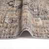 Concept Looms Legacy Rug LEG01 Charcoal Cream damask rug with distressed finish