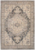 Concept Looms Legacy Rug LEG01 Charcoal Cream picture of the rug design