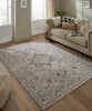 Concept Looms Legacy Rug LEG05 Grey Slate lifestyle picture in the living room
