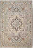 Concept Looms Legacy Rug LEG05 Grey Slate picture of the rug damask design