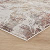 Concept Looms Legacy Rug LEG22 Cream Rust made in a cream, beige and rust colors with distressed finish