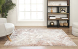 Concept Looms Legacy Rug LEG22 Cream Rust lifestyle picture in the living room