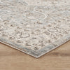 Concept Looms Legacy Rug LEG24 Blue Cream with a low pile and a fringed ends