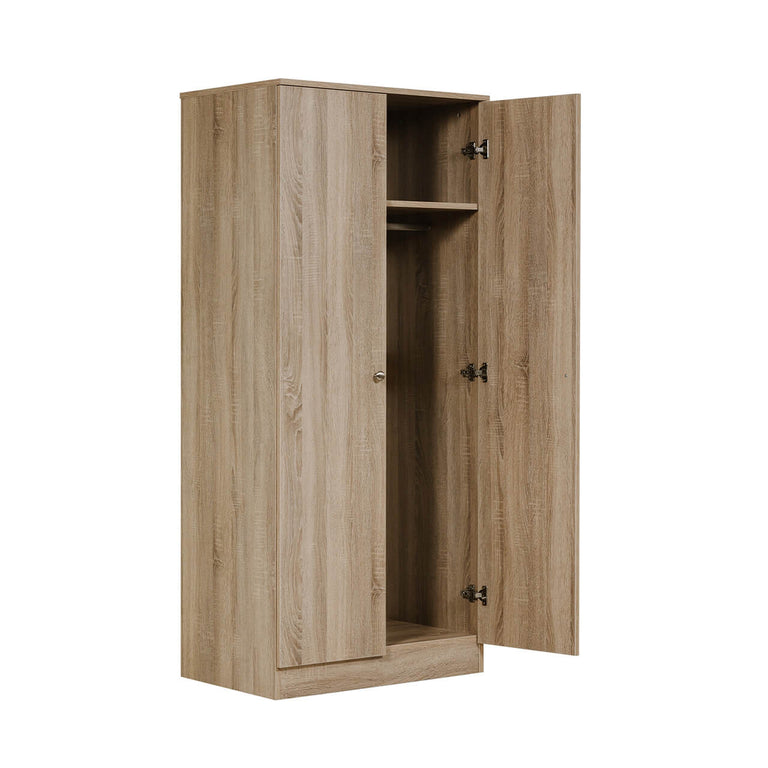Levi 2 Door Wardrobe Oak