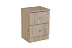 Levi Bedside Table Oak picture on the white background