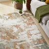 Concept Looms Liberty Rug LIB107 Autumn made in a brown and ivory color shades