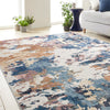 Concept Looms Liberty Rug LIB110 Cobalt washable rug perfect for any area