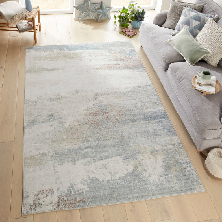 Concept Looms Liberty Washable Rug LIB113 Light Multicolor