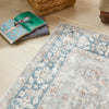 Concept Looms Liberty Rug LIB205 Gold washable rug with the bordered ends