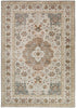 Concept Looms Liberty Rug LIB207 Mocha picture of the rug damask design