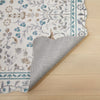 Concept Looms Liberty Rug LIB308 Ivory washable rug with a latex bacing