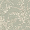 Liege Green Meadow Leaf Wallpaper swatch showing the full pattern