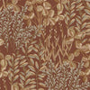 Liege Rust Leaf Wallpaper swatch showing the full pattern