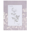 Lilac Floral Photo Frame
