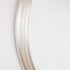 Lily Round Mirror 90 cm Champagne  close view picture of the solid champagne frame