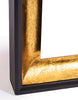 Limehouse Arched Mirror Black & Gold perfect for any living space
