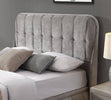 Limerick Storage 5 ft King Size Bed close view picture of the headboard