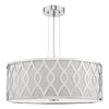 Locryn 4 Light Pendant Polished Chrome picture on the whihte background