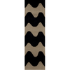 Marimekko Lokki Bohemian Rug Black Runner picture of the rug design