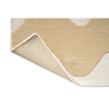 Marimekko Lokki Bohemian Rug Butter with cotton and latex backing