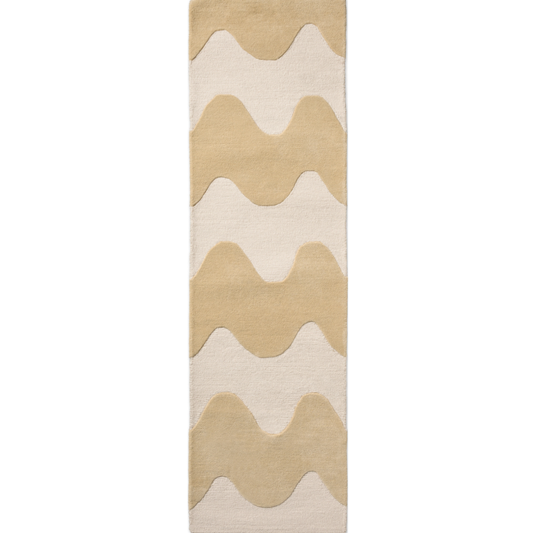 Marimekko Lokki Bohemian Rug Butter Runner