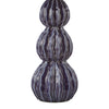 Lorelai Ceramic Table Lamp Blue close view picture of the ceramic base
