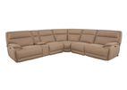 Louise Fabric Corner Sofa with Electric Recliners picture on the white background