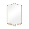 Lucia Rectangular Wall Mirror Gold 50x70cm gold mirror