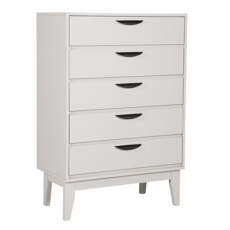 Luna Chest of Drawer Tall Taupe