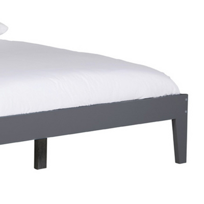 Luna Double Bed Dark Grey