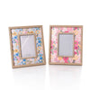 Luxe Floral Wooden Photo Frame