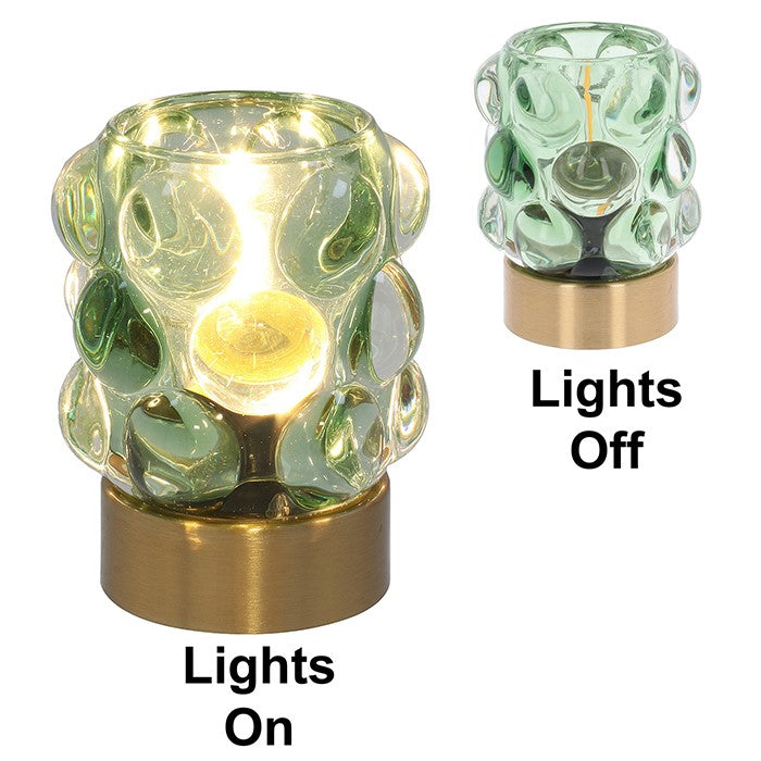 Luxe LED Lamp Bubble Green - LED Lamp Home Accessory