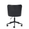 Luxe Office Chair Black close view photo from the back
