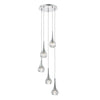 Lyall 5 Light Cluster Pendant Polished Chrome picture on the white background