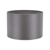 Lyris Cotton Drum Shade 30cm Grey picture on the white background