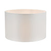 Lyris Cotton Drum Shade 35cm Ivory picture with switched on light