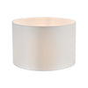Lyris Cotton Drum Shade 30cm Ivory picture with switched on light