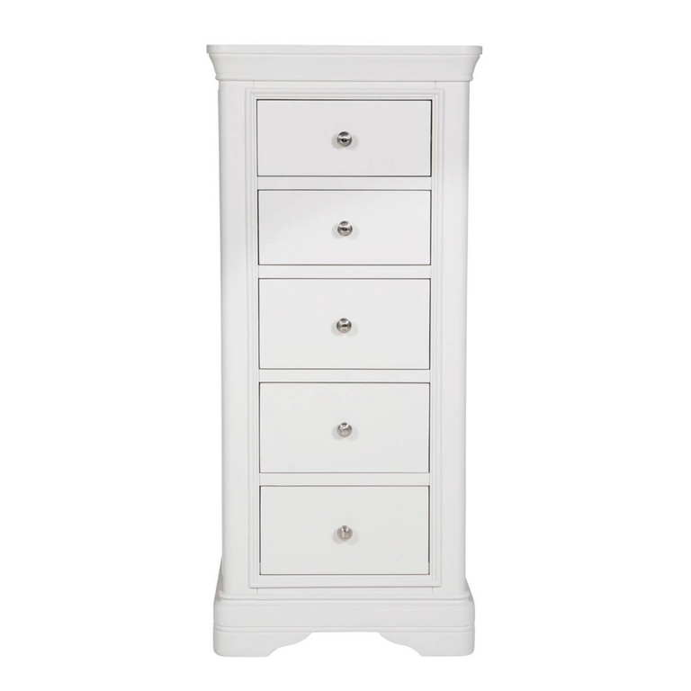Mabel Chest Of Drawer Tall Bone