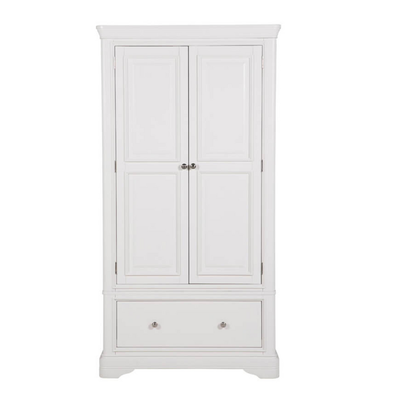 Mabel Wardrobe 2 Door Bone