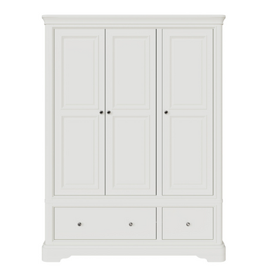 Mabel Wardrobe 3 Door Bone