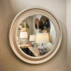 Round champagne mirror Macy Mirror