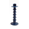 Madagascar Candle Holder Medium in a blue color shade